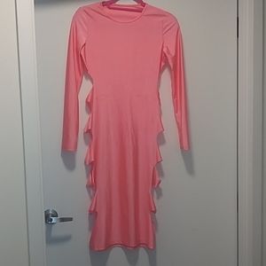 Pink party dress